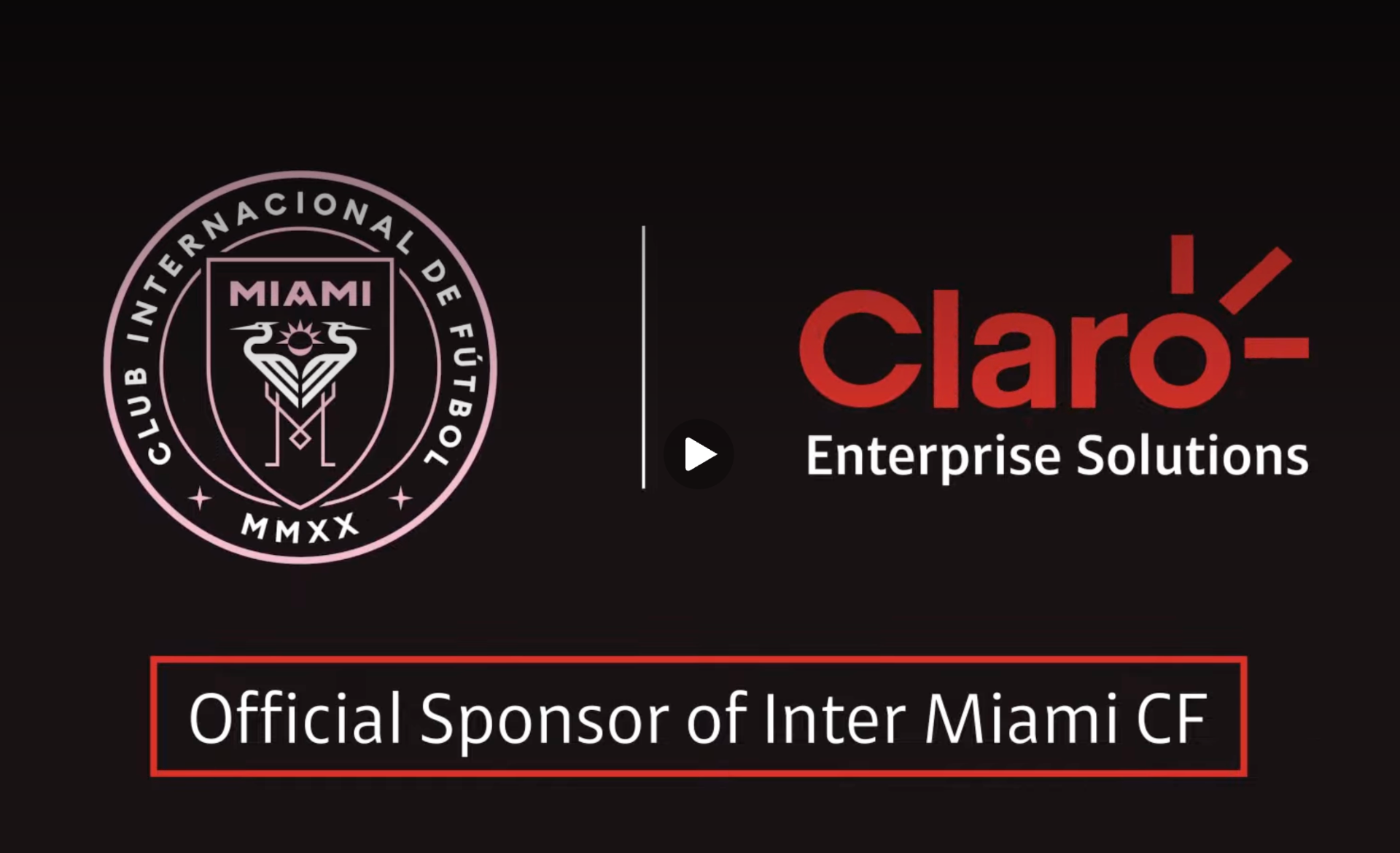 Claro — Inter Miami Sponsorship