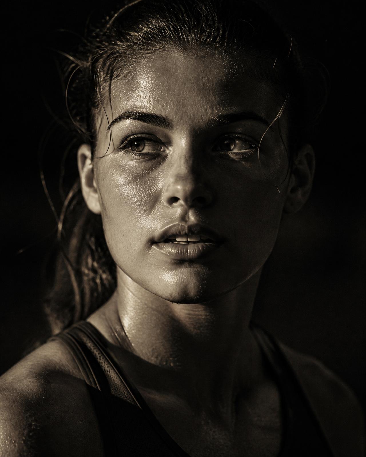 Athlete portrait representing an individual sponsorship profile